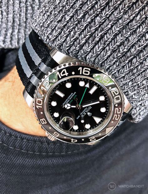 rolex gmt grey strap|rolex gmt master watch.